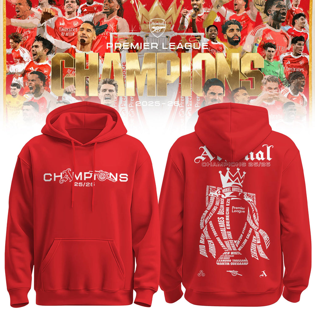 ARS Premier League Champions 25/26 Limited Edition Hoodie
