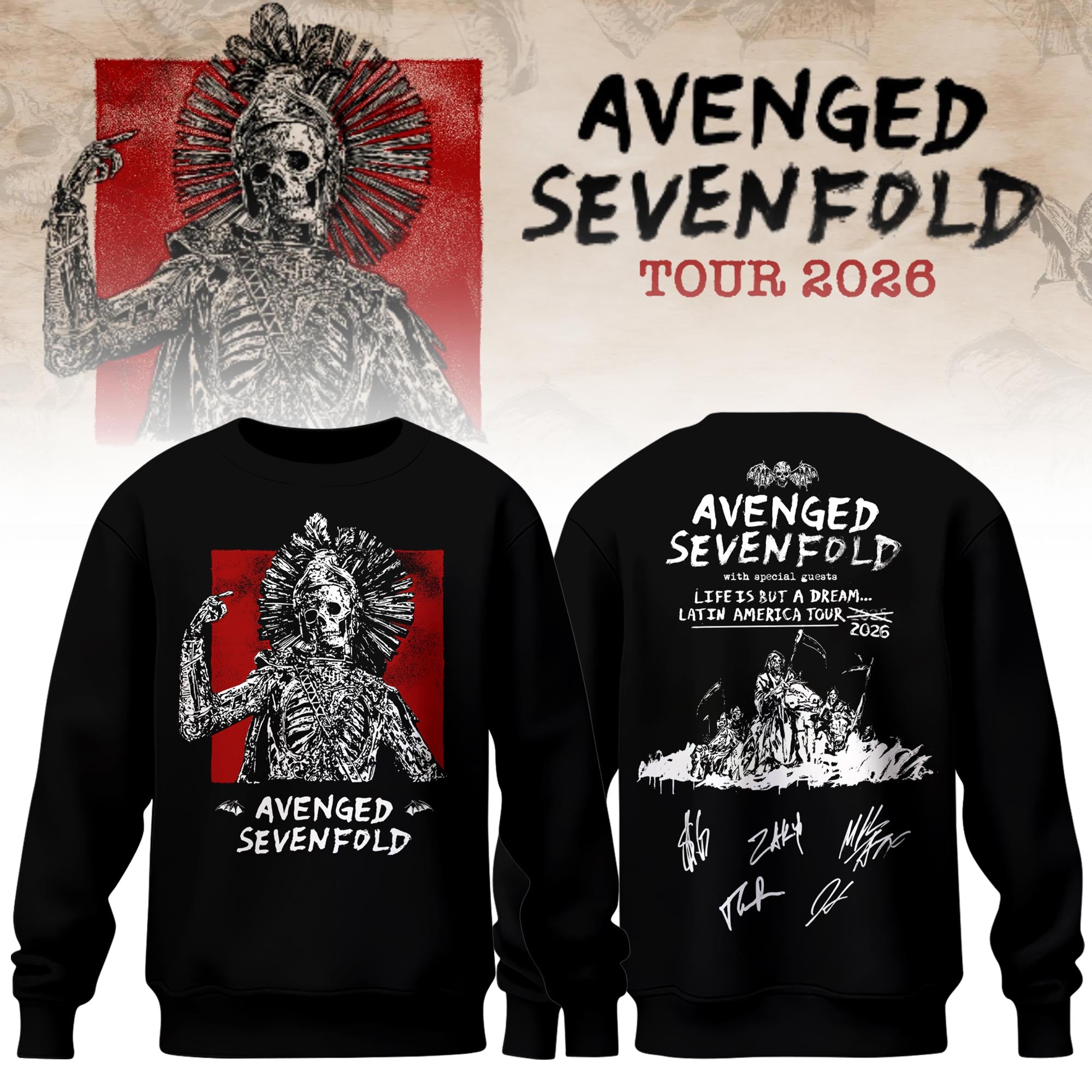 AS World Tour 2026 Limited Editions Sweatshirt