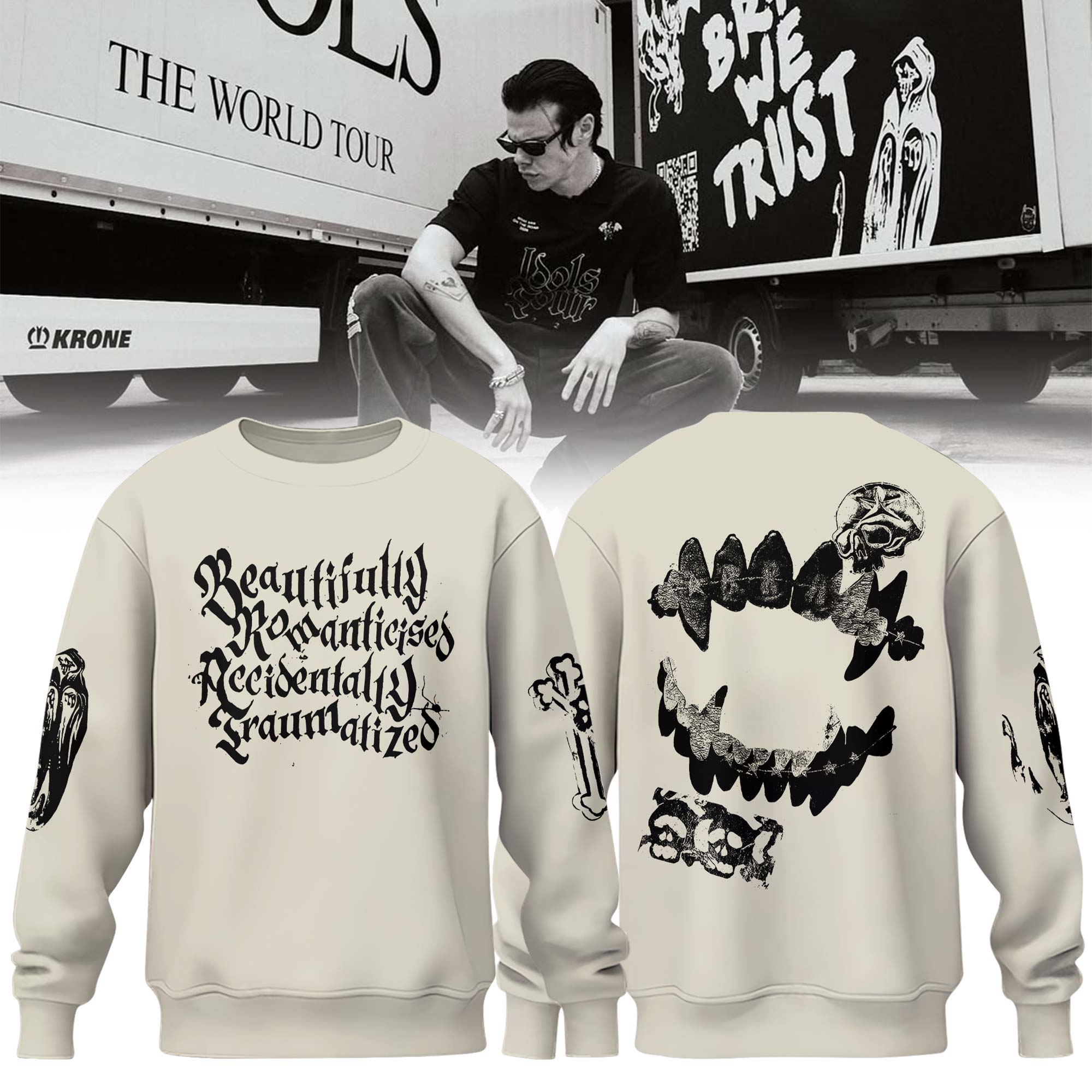 YUNGBLUD Idols The World Tour 2026 Limited Edition Sweatshirt