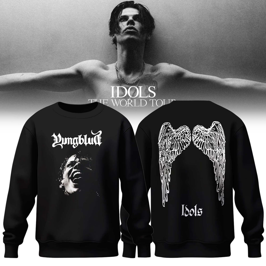 YUNGBLUD Idols The World Tour 2026 Limited Edition Sweatshirt