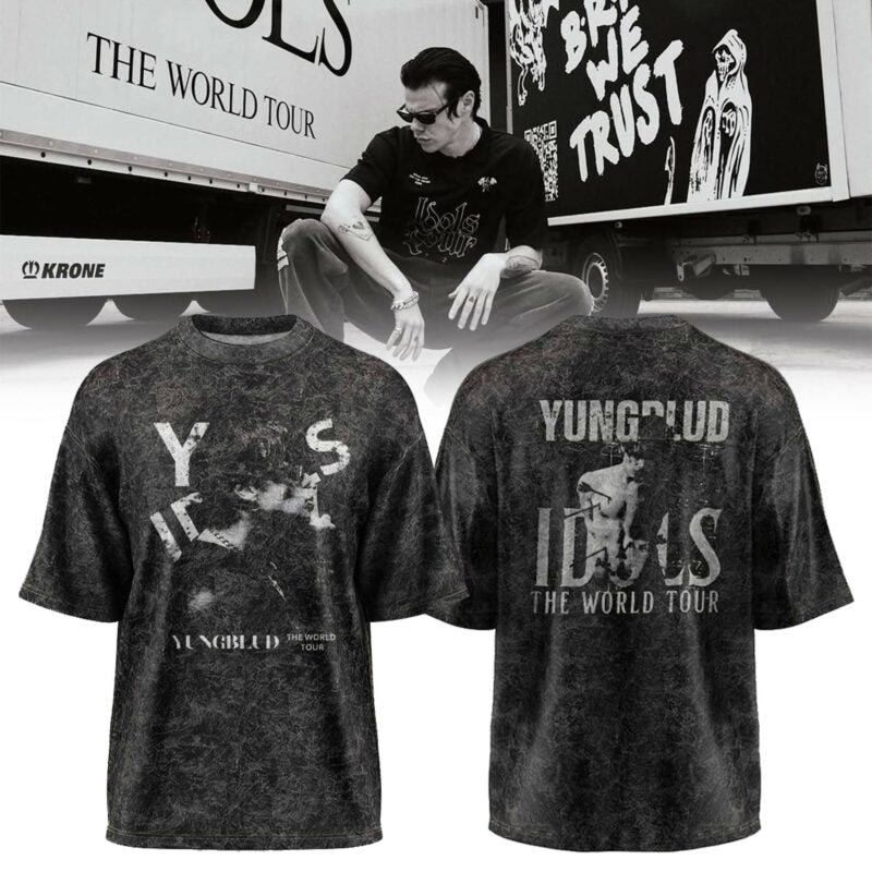 YUNGBLUD Idols The World Tour 2026 Limited Edition T-shirt