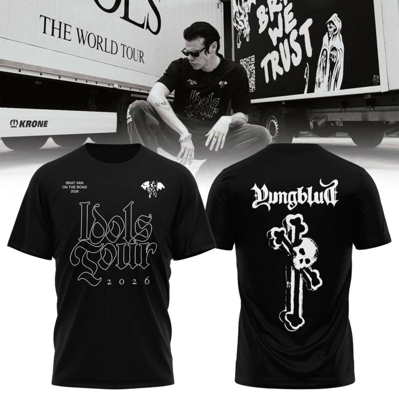 YUNGBLUD Idols The World Tour 2026 Limited Edition T-shirt