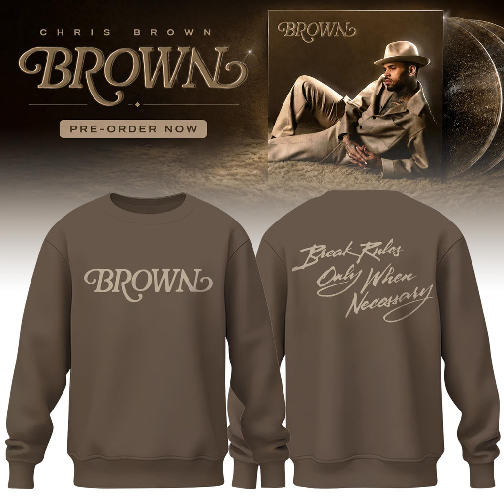 CB "BROWN" Album Limited Edition Sweatshirt