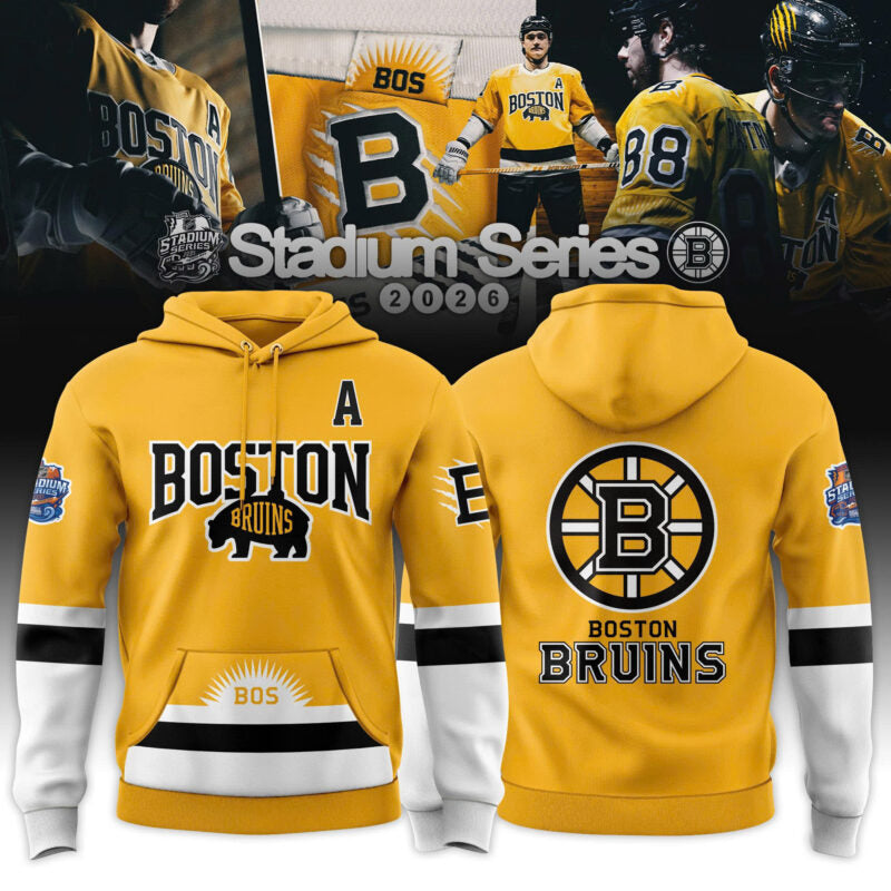 Boston Bruins 2026 Stadium Series Limited Edition Hoodie