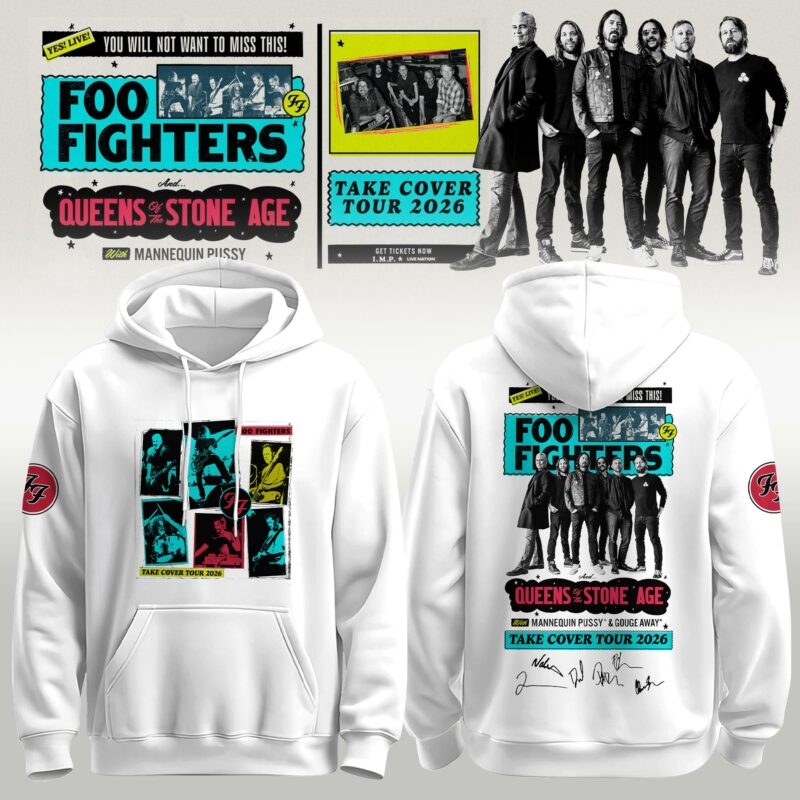 FF Take Cover Tour 2026 Limited Editions Hoodie