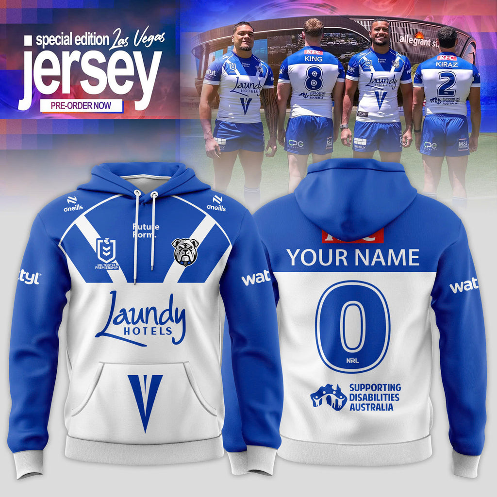 Canterbury-Bankstown Bulldogs 2026 Custom Hoodie