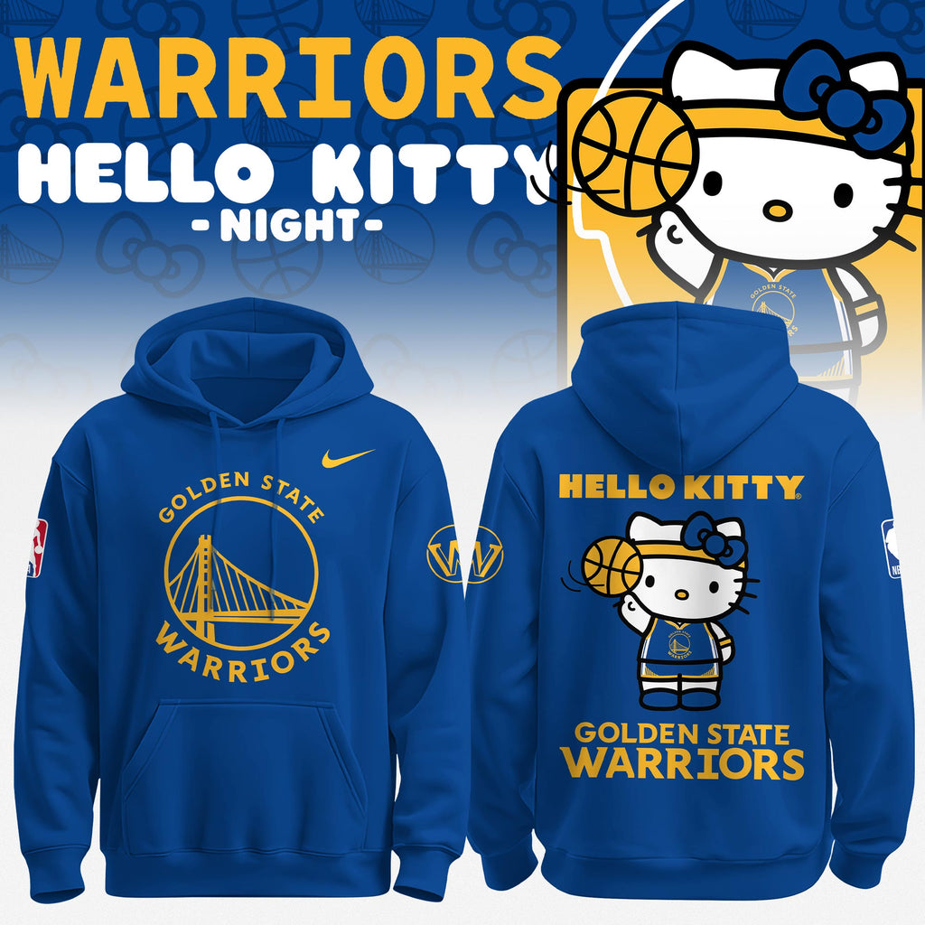 _ Golden State Warriors x Hello Kitty Night 2026 Special Edition Hoodie