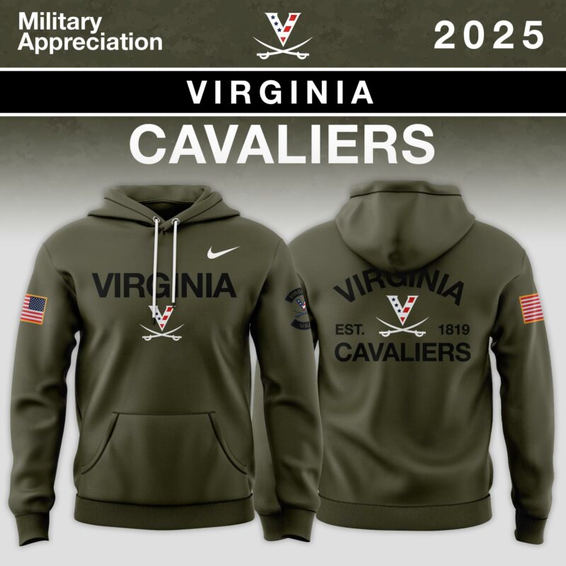 Virginia Cavaliers 2025 Military Appreciation Limited Edition Hoodie