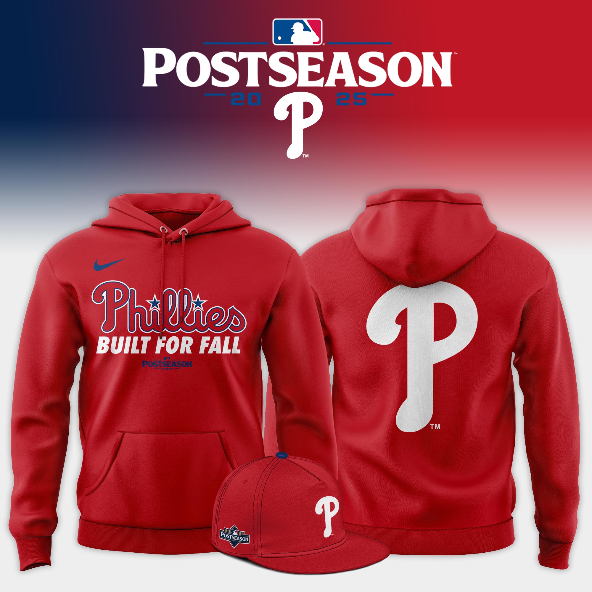 Philadelphia Phillies 2025 MLB Postseason Limited Hoodie