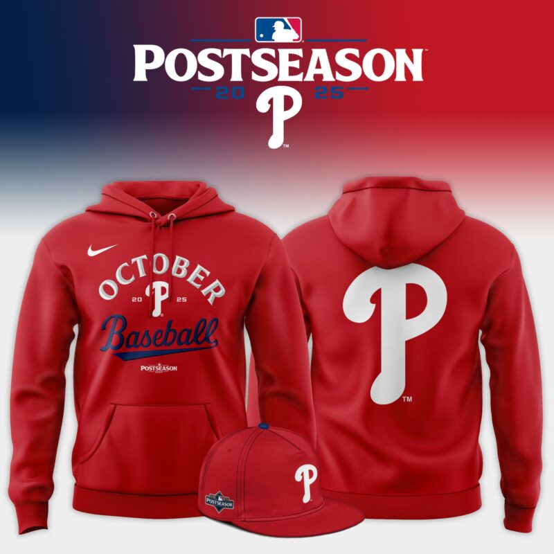 Philadelphia Phillies 2025 MLB Postseason Limited Hoodie