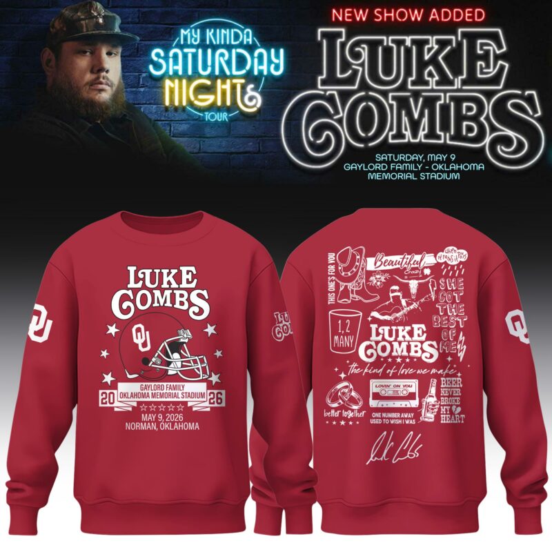 _ OU x LC ”My Kinda Saturday Night Tour 2026” Limited Edition Sweatshirt