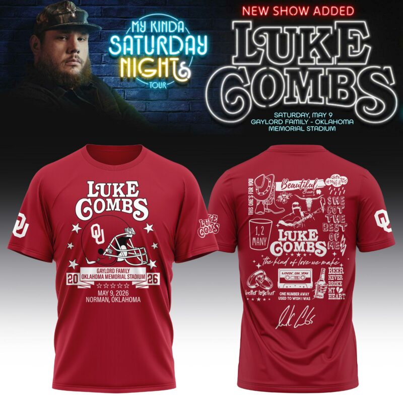 _ OU x LC ”My Kinda Saturday Night Tour 2026” Limited Edition T-shirt