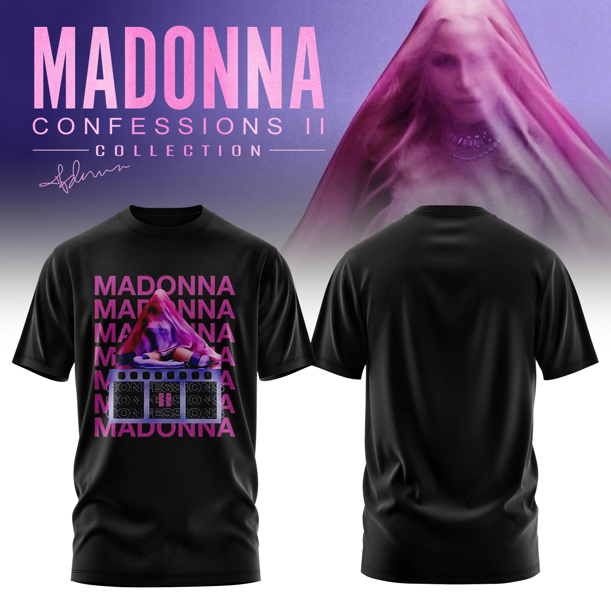 Madonna “Confessions II” Limited Edition T-Shirt