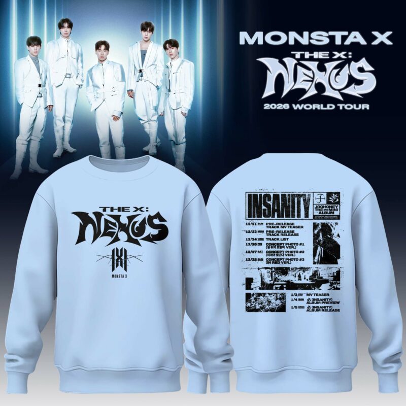 MONSTA X 2026 WORLD TOUR Limited Editions Sweatshirt