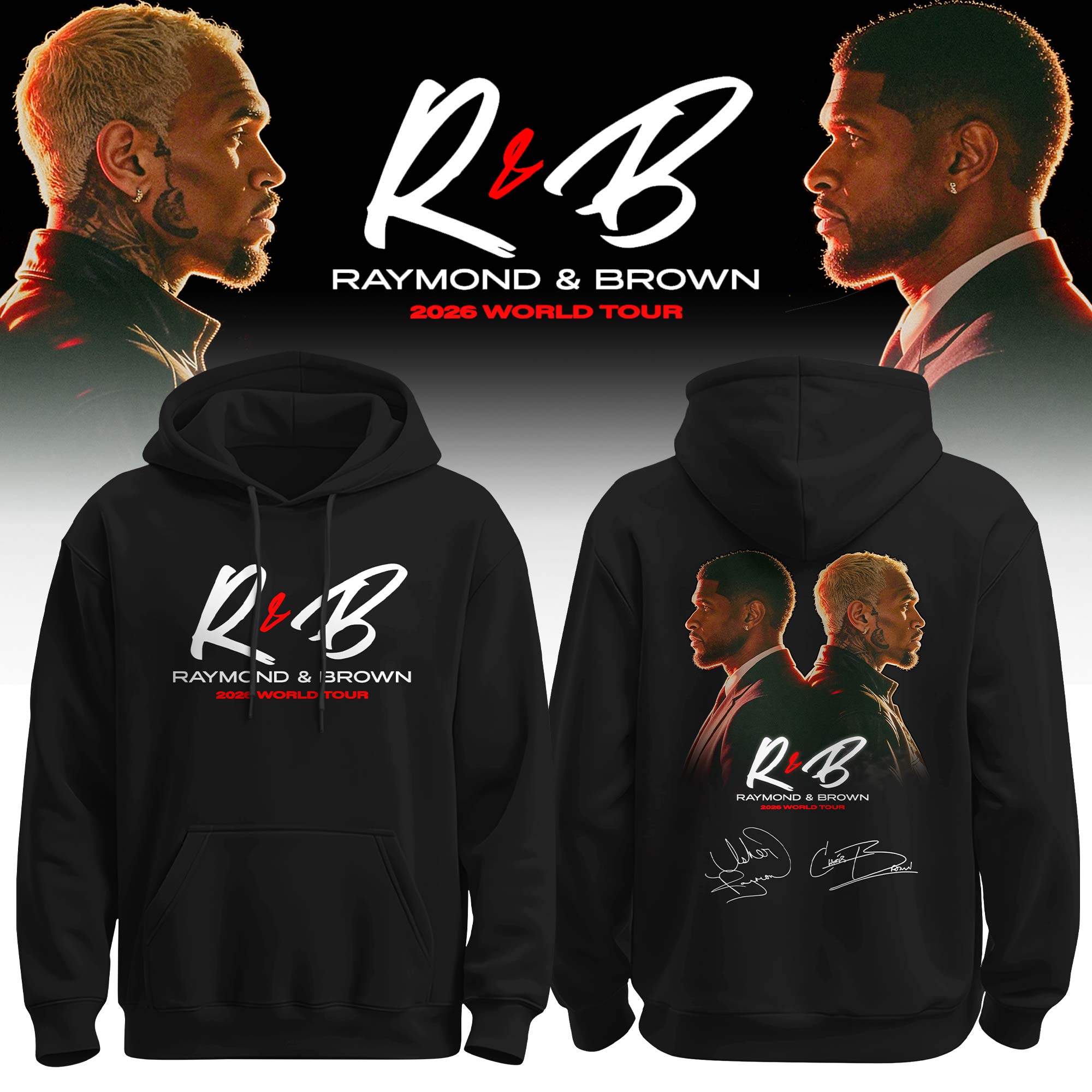 R&amp;B Tour 2026 Limited Edition Hoodie