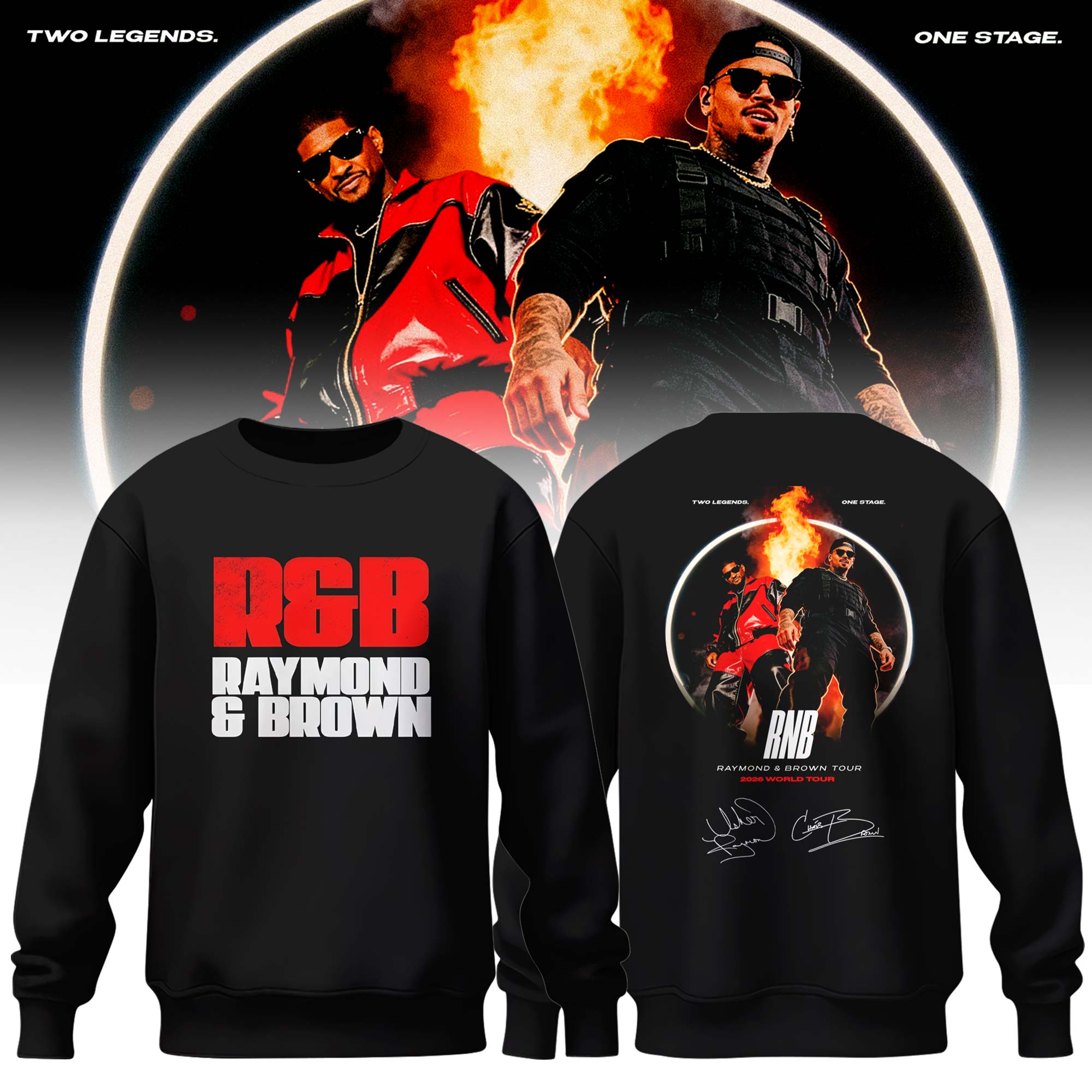 R&amp;B Tour 2026 Limited Edition Sweatshirt