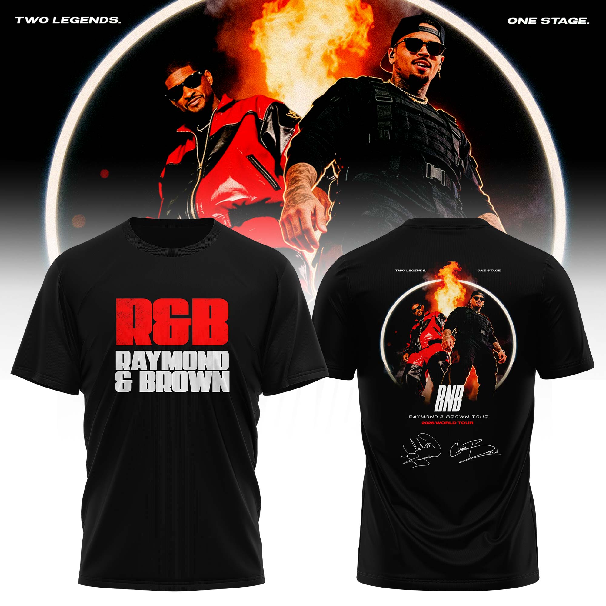 R&amp;B Tour 2026 Limited Edition T-Shirt