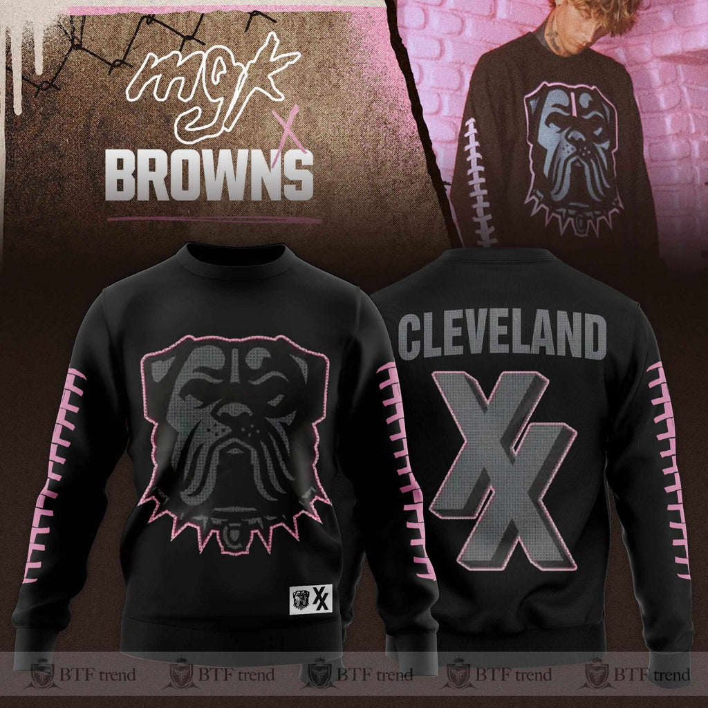 _ Cleveland Browns x MGK Limited Editions Sweatshirt
