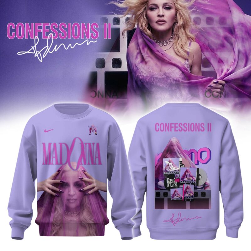 Madonna Confessions New Album Limited Editions Sweatshirt
