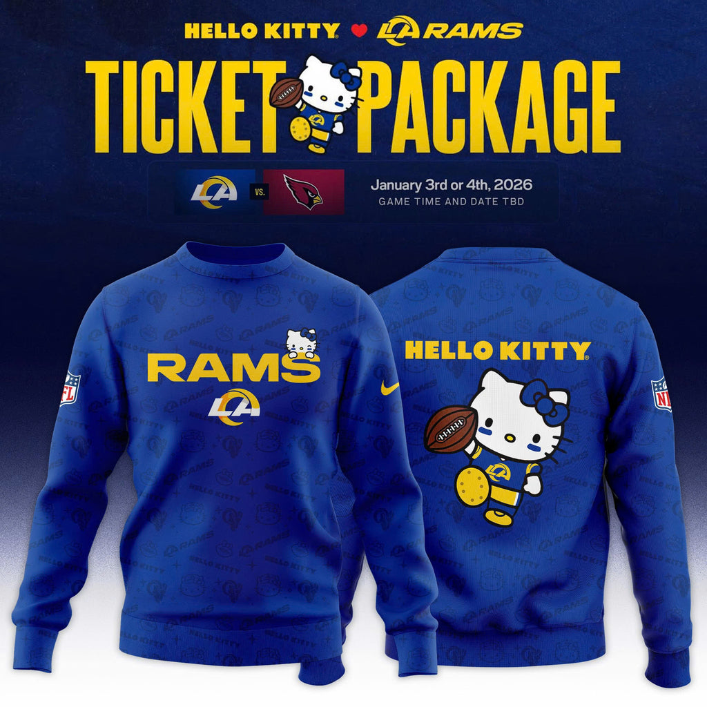 _ .Los Angeles Rams x Hello Kitty Limited Edition Sweatshirt