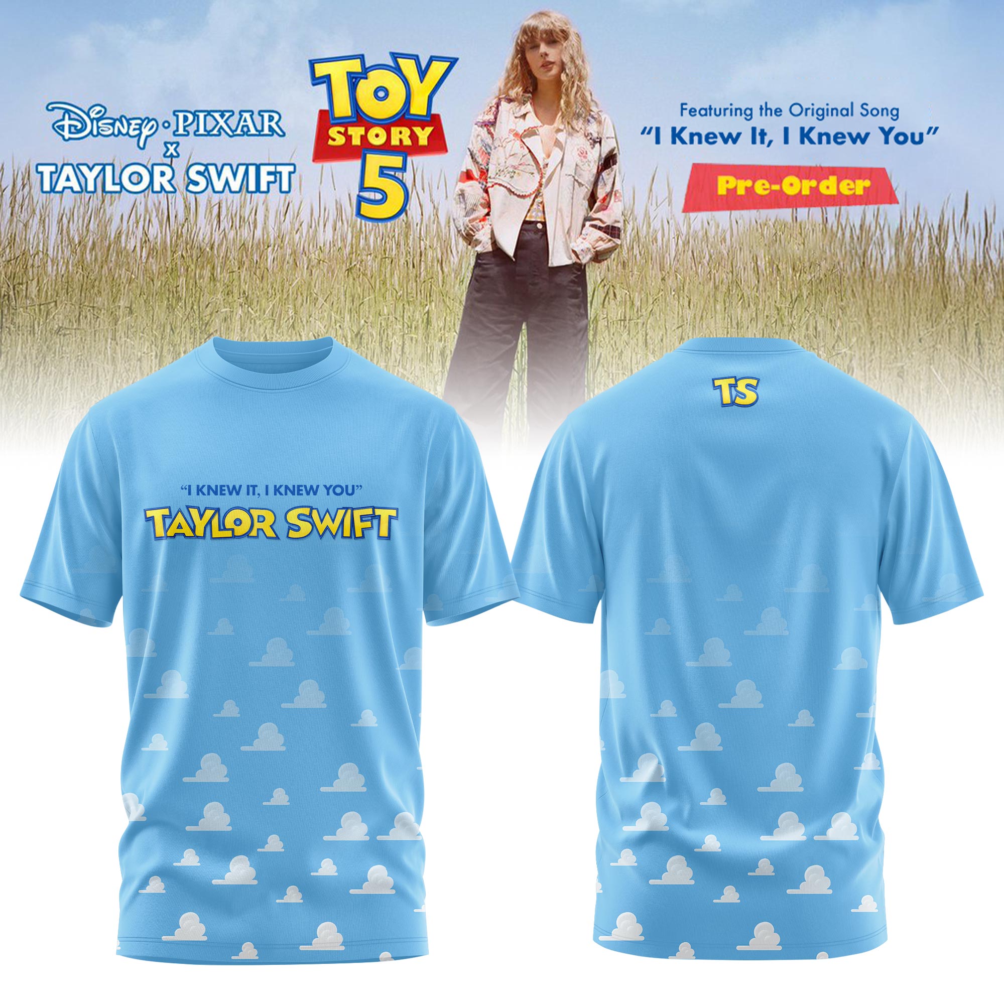 TS x Toy Story 5 “I Knew It, I Knew You” T-Shirt