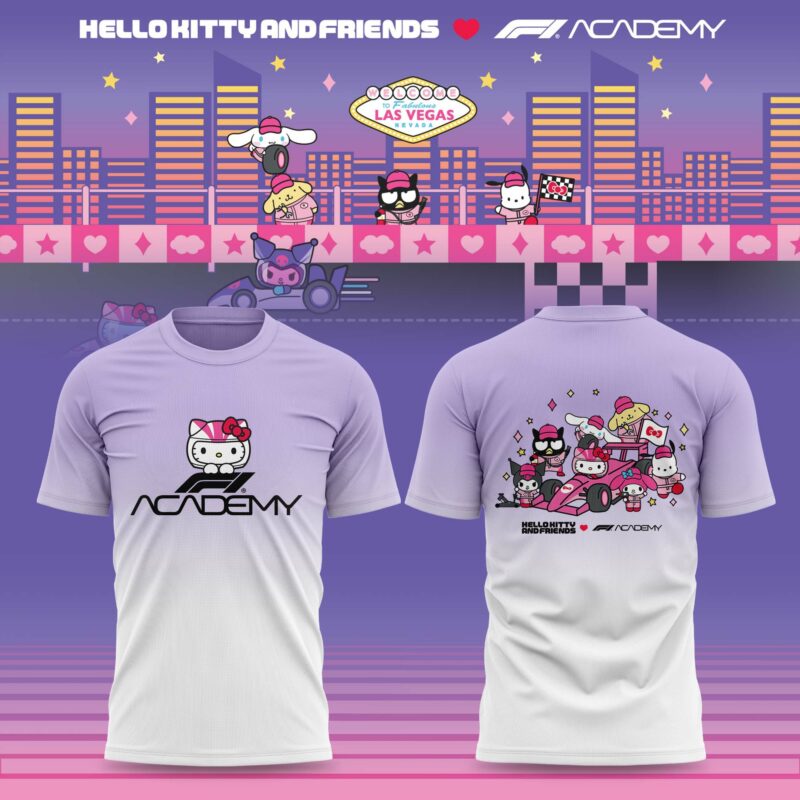 _ Hello Kitty And Friends x F1 Academy Limited T-shirt