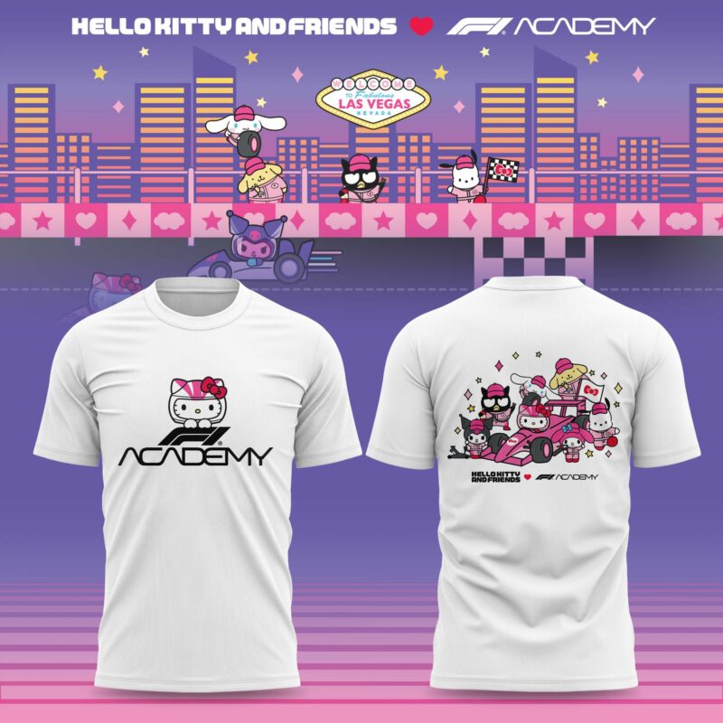 _ Hello Kitty And Friends x F1 Academy Limited T-shirt