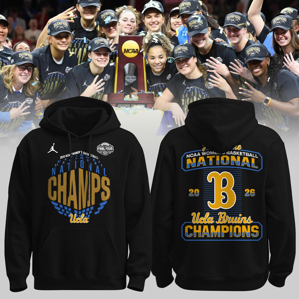 _UCLA 2026 NCAA Women’s Basketball National Champions Locker Room Hoodie