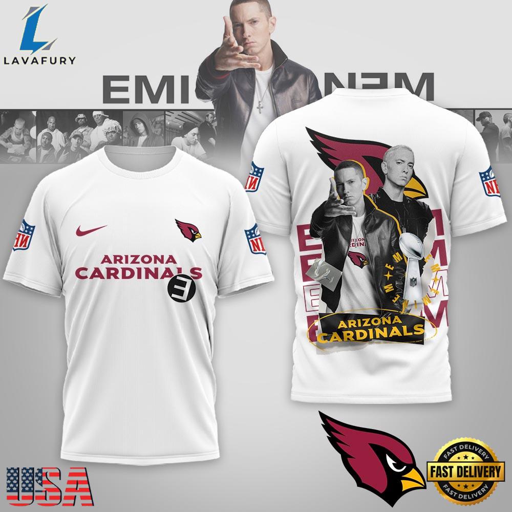 Arizona Cardinals NFL x Eminem 2026 World Tour T-Shirt