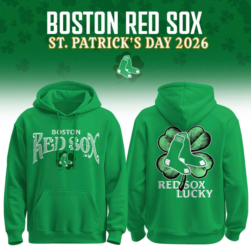 Boston Red Sox 2026 St. Patrick's Day Limited Edition Hoodie