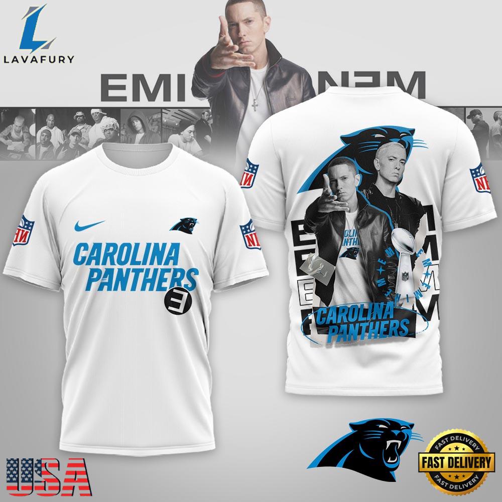 Carolina Panthers NFL x Eminem 2026 World Tour T-Shirt