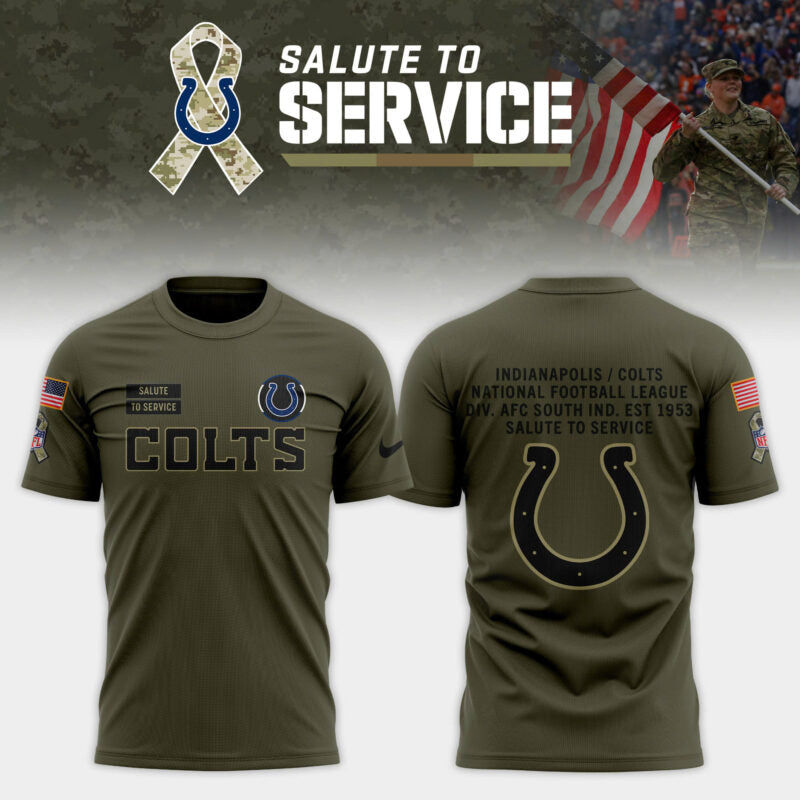 Indianapolis Colts 2025 Salute to Service Limited T-shirt