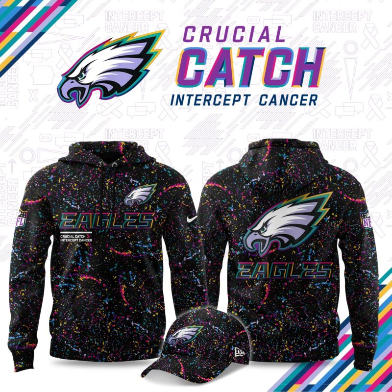 _ Philadelphia Eagles Crucial Catch 2025 Limited Hoodie
