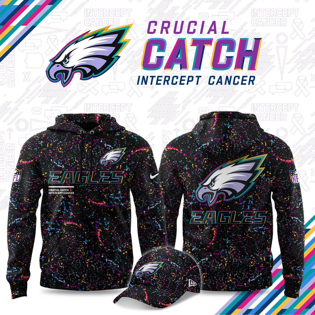 _ Philadelphia Eagles Crucial Catch 2025 Limited Hoodie