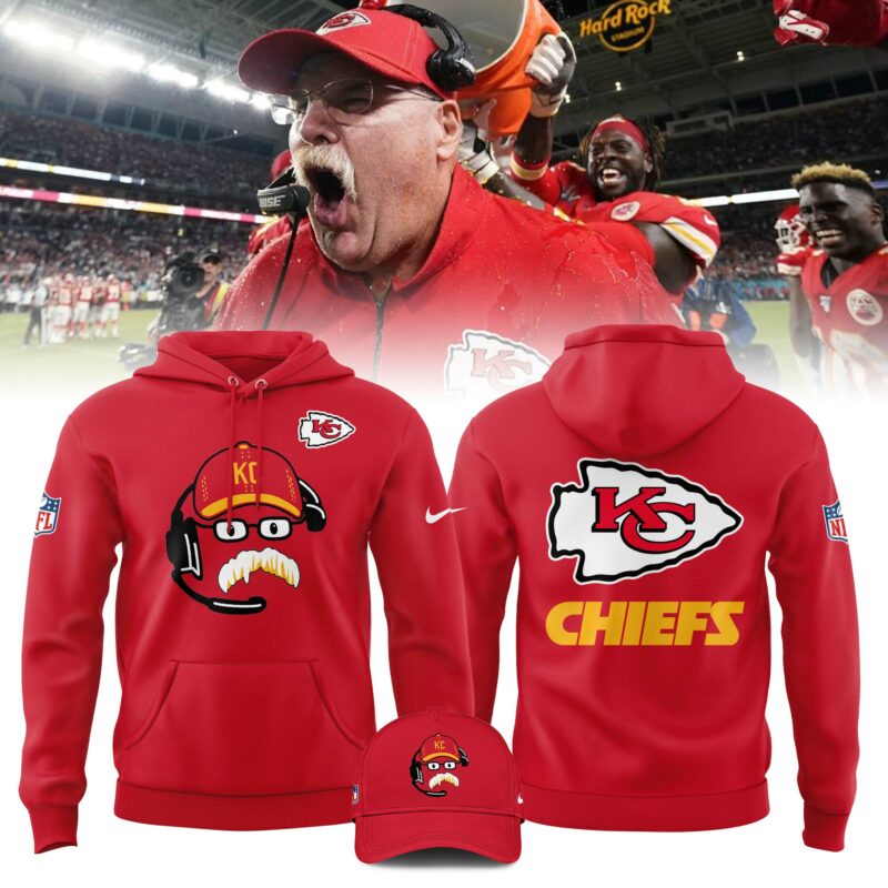Kansas City Chiefs Andy Reid Limited Edition Hoodie