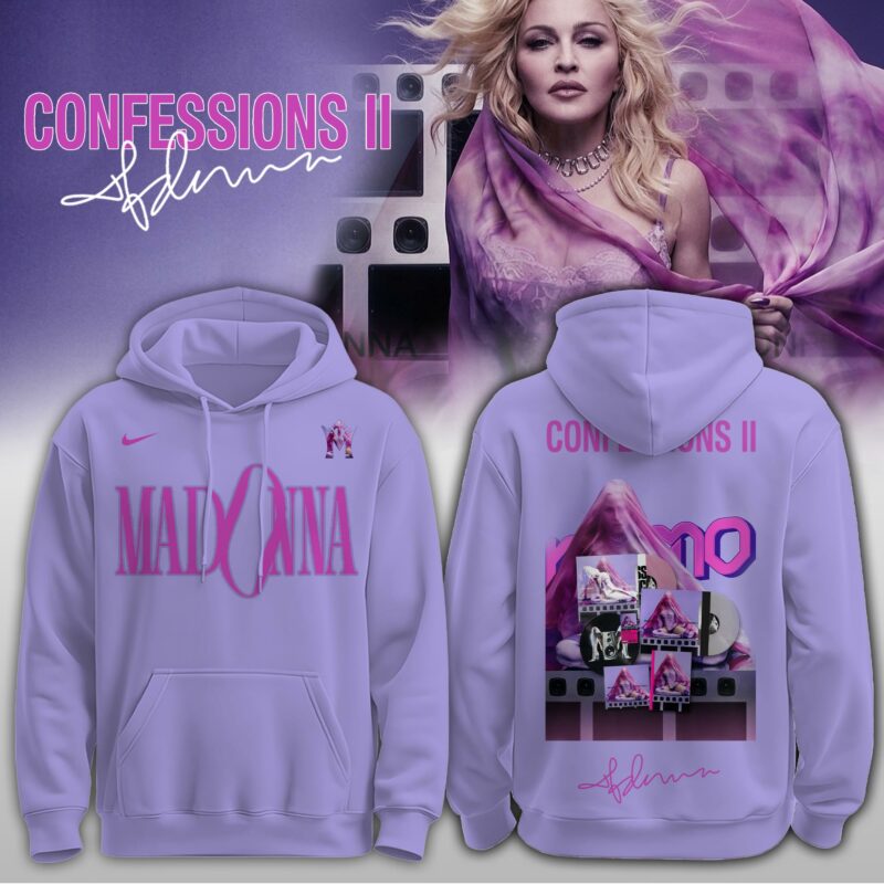 Madonna Confessions II New Album Edition Hoodie