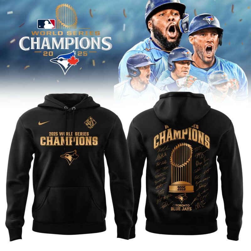 _ Toronto Blue Jays 2025 World Series Champions Hoodie