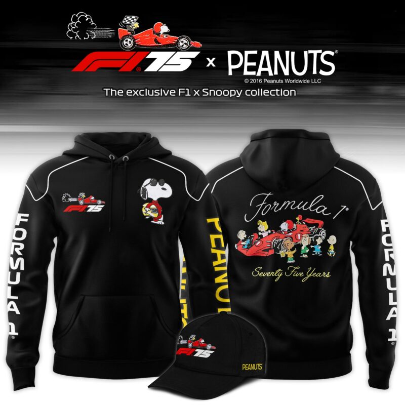 Formula 1 x Peanuts F175 Snoopy Dog Racing Limited Hoodie