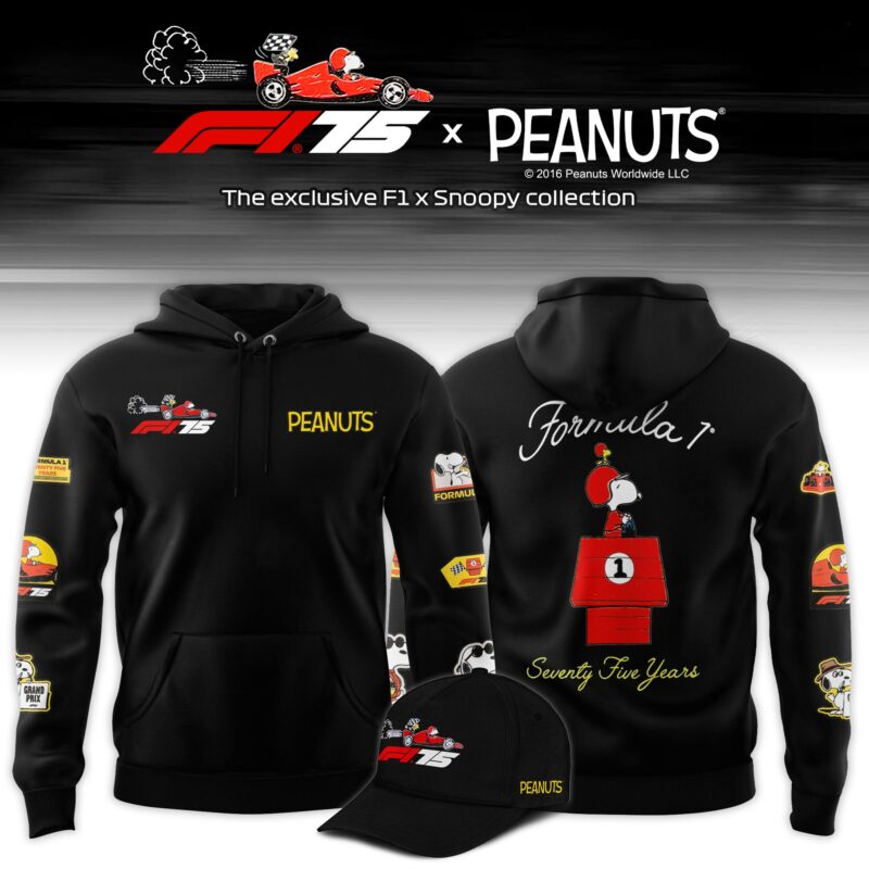 Formula 1 x Peanuts F175 Snoopy Dog Racing Limited Hoodie