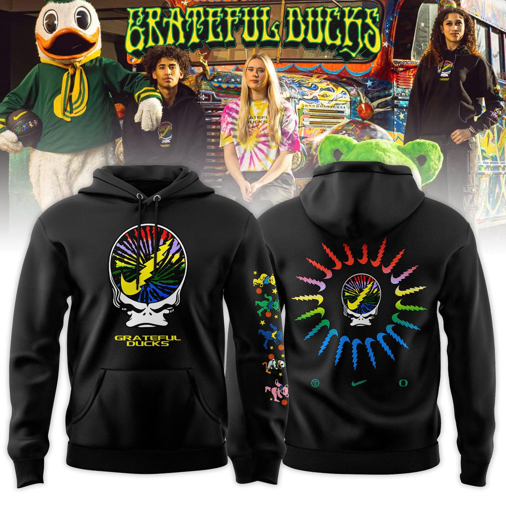 _ ..Oregon Ducks x Grateful Dead 2026 Limited Editions Hoodie