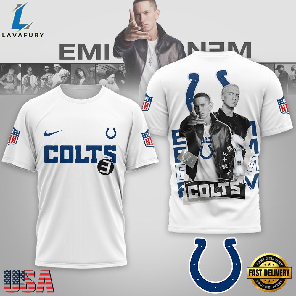 Indianapolis Colts NFL x Eminem 2026 World Tour T-Shirt