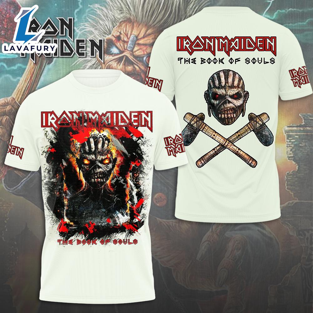 Iron Maiden Run For Your Lives World Tour 2025-2026 3D T-Shirt Gift Summer For Man And