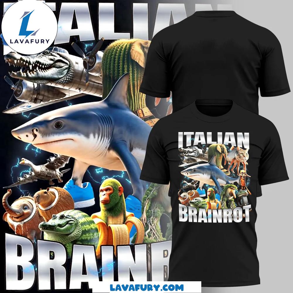 Italian Brainrot Funny Trending T-Shirt