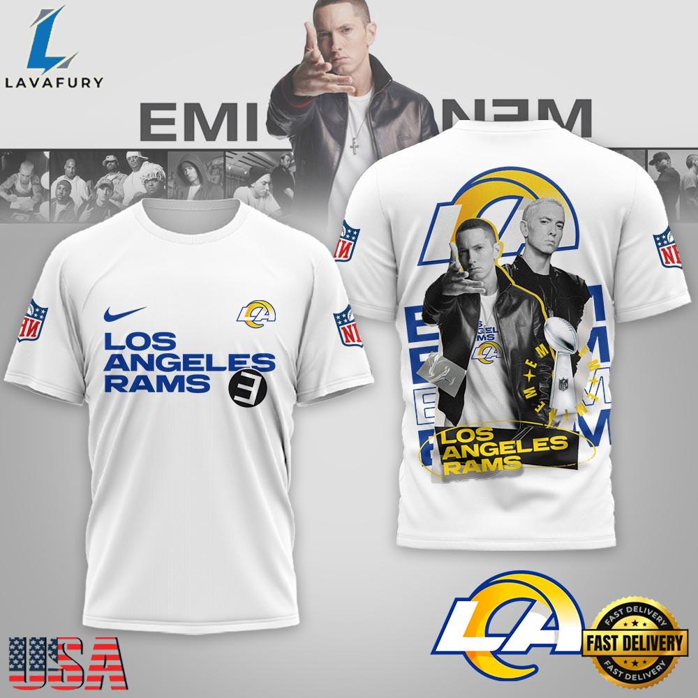 Los Angeles Rams NFL x Eminem 2026 World Tour T-Shirt