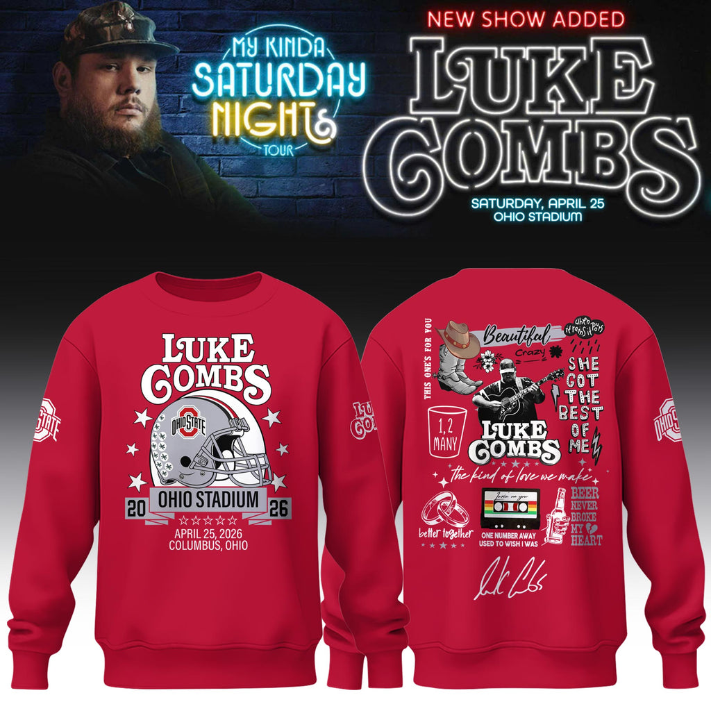 _ .OSU x LC ”My Kinda Saturday Night Tour 2026” Limited Edition Sweatshirt