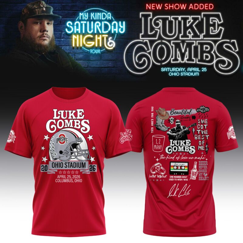 _ .OSU x LC ”My Kinda Saturday Night Tour 2026” Limited Edition T-shirt