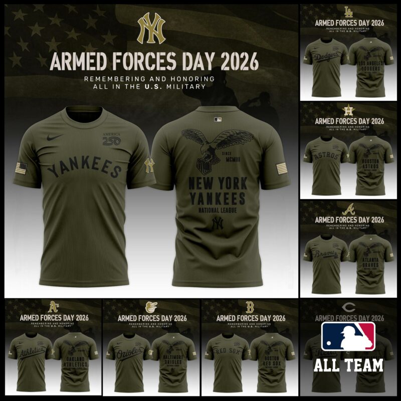MLB 2026 Armed Forces Day Limited Edition T-shirt