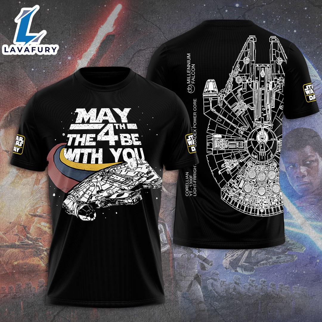 Movie Star-Wars Revenge Of The Sith 20th Anniversary 3D T-Shirt
