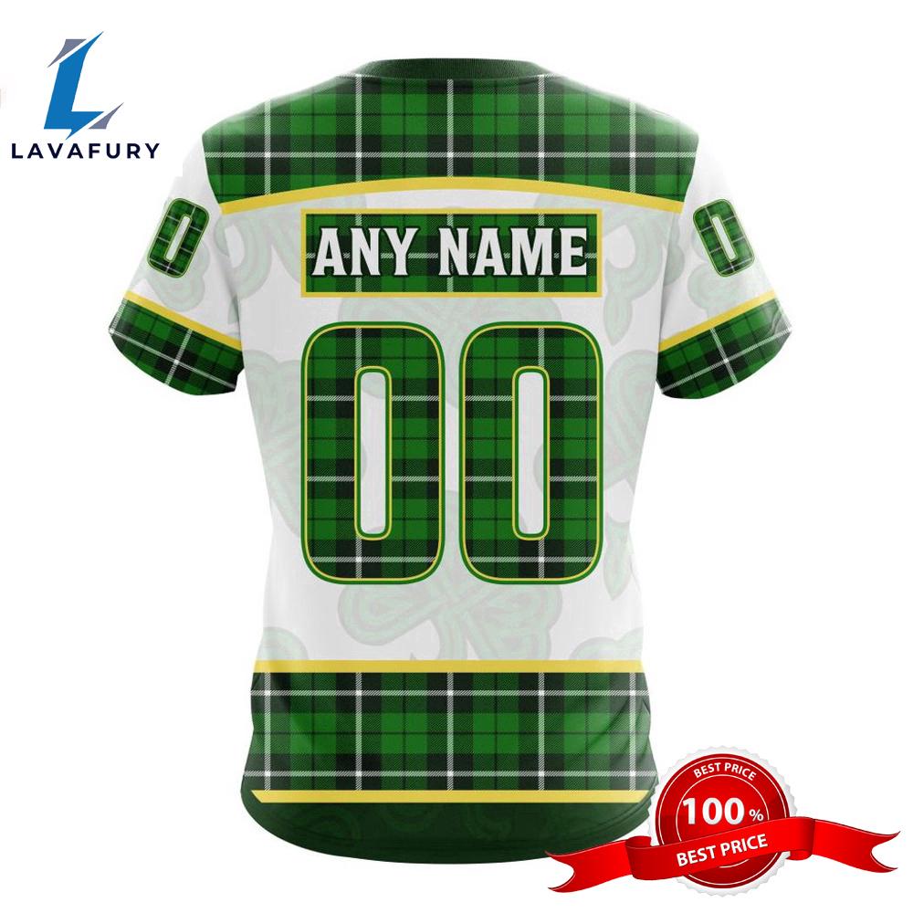 NFL Chicago Bears Special Design For St. Patrick Day 3D T-Shirts