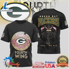 Official Green Bay Packers Fourth Wing Fan Gear T Shirts - For Man And